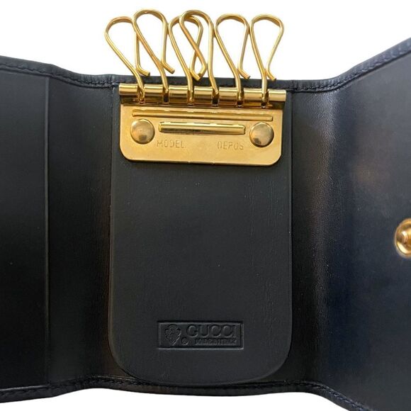 GUCCI Vintage 1980’s Sunshine Print Ket Holder - Picture 5 of 7